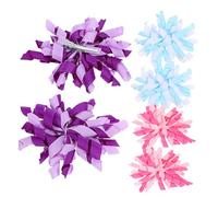 CANIGHT 6piezas Horquillas De Para Niñas Clips De Pelo Giratorios Accesorios De Cabello Coloridos y Bonitos Perfectos Para De Cabello Fiestas