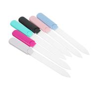 CANIGHT 6piezas Limpiadores De Uñas Herramientas De Manicura Portátiles Para Salón y Uso Personal Resistente Para Uñas De Manos y Pies