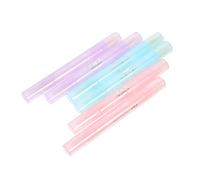CANIGHT 6piezas Pluma Correctora De Esmalte Para Manicura Herramienta De Limpieza Para Uñas Para Salones y Personal Colores Azul Rosa