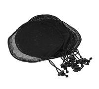 CANIGHT 8 Piezas de Red de Malla Elástica con Cordón para de Caballo Red Pequeña para Pelucas Gorro de Peluca Transpirable Y Elástico