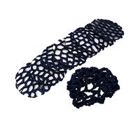 CANIGHT 8piezas Redecilla Invisible Para Moño De Ballet Set De Accesorio Transpirable Para Mujeres y Niñas Para Clases De Danza y Patinaje