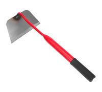 CANIGHT Azada de Mano para Jardinería, Desmalezadora Manual, , Rojo, Acero al Manganeso y Plástico, para Desherbar Césped y Cultivar Huerto