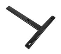 CANIGHT Barra de Soporte en Forma de T Instalación Rápida Estructura Estable de Acero Negro para Respaldo de Silla Giratoria de Oficina y Gaming para Uso en Exteriores