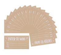 CANIGHT Boletos de Rifa Personalizados 200 Piezas Formulario de Inscripción para Concursos y Sorteos en Papel Multiusos