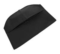 CANIGHT Bolsa Colgante para Ropa Negra 44,5 X 32 Cm Compartimento Oculto y Cremallera, Bolsa de Almacenamiento para Armario, Organizador Multifuncional Que Ahorra Espacio para Hogar