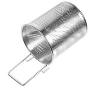 CANIGHT Colador de Acero Inoxidable Cesta Colgante para Olla Caliente, Gancho Resistente y Espumadera para Cocina