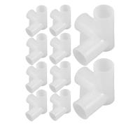 CANIGHT Conectores de Plástico y Organización para Armario 10 Piezas, Accesorios para Zapatera de 3 Vías, Diseño Moderno y Movilidad Conveniente para Dormitorios