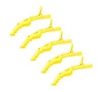 CANIGHT De Peluquería Para Separar El Cabello 15 Unidades De Cocodrilo Para Cabello Dañado Para Peinar Y Separar El Cabello De Fácil Apertura Color Amarillo