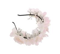 CANIGHT Diadema Floral Realista Para Bodas y Fiestas Adorno De Cabello Elegante y Ligero Para Mujeres Accesorio Para Novias y Promociones Diseño Romántico y Delicado
