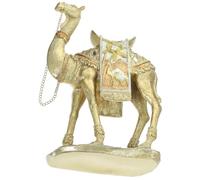CANIGHT Escultura de Camello de Resina Realista Pequeño Adorno de Camello de Mesa para Decoración de Hogar Oficina y Sala de Estar de Oriente Medio Estatua Artística de Resina 1 Pieza