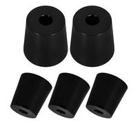 CANIGHT Fundas para Patas de Silla Redondas 5PCS de Goma Antideslizantes con diseño Resistente, amortiguadores para Muebles en Living y Dining Rooms