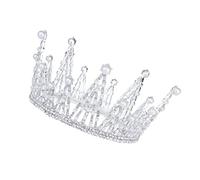 CANIGHT gran sombreros para mujeres lazos para el cabello con perlas Lazos para el cabello para mujeres. decorativa del desfile enjoyada Aleación de zinc