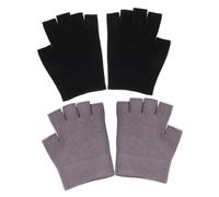 CANIGHT Guantes Hidratantes Para Manos Para Mujer 2 Pares Guantes De Gel Para Spa Diseño Sin Dedos Guantes Para Manos Ásperas