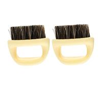 CANIGHT Herramienta para Alinear La Barba 2 Piezas Cepillo para Barba para Hombres Cepillo para Depilación Peines para Barba para Hombres Herramienta de Belleza Esencial para Peluquerías