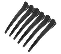 CANIGHT Herramientas de Horquilla para Cortar Pelo 6 Clips de Plástico Estilo Pato Diseño sin Costuras para Uso Profesional en Tienda y Casa Colores Variados Color Aleatorio