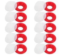 CANIGHT Juntas de Silicona Sellos de Goma Resistentes y Fáciles de Usar 20 en Forma de Sombrero para Botellas de Cerveza para Elaboración Casera