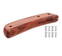 CANIGHT Mango de Cuchillo de Madera de Palo de Rosa para Cocina Reemplazo de Mango Orificio para Cortador Resistente y Práctico para Reparación de Cuchillos de Chef