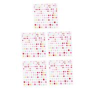 CANIGHT Pegatinas De Para Ojos y Cuerpo 5 Piezas Calcomanías Faciales Reutilizables