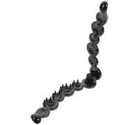 CANIGHT Pinza Pelo de Plátano Negra Grande de Acrílico Fuerte Tensión y Diseño Simple para Sujetar el Cabello Playa o Trabajando