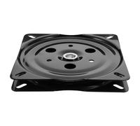 CANIGHT Placa Giratoria Metálica para Asiento Giratorio Rodamientos, Base Cuadrada de 6 Pulgadas para Muebles y Taburetes de Bar, Adecuada para Uso en Vitrinas y Sillas de Bar