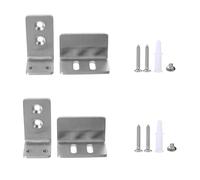 CANIGHT Rieles Rodillos Guía de Suelo de Acero Inoxidable para Puertas Correderas Ajustables y Bordes Pulidos Suaves para Instalación Fácil y Soporte Duradero
