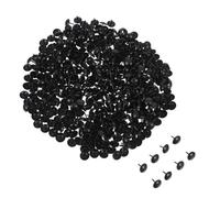 CANIGHT Tachuelas para Tapicería Negro 500 Piezas Chinchetas para Muebles de Hierro, 10mm Estilo Vintage, para Sofás y Puertas, DIY y Aplicaciones en Pared