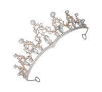 CANIGHT Tiara Nupcial Con De De Imitación, Tiaras Para Mujer, Accesorios De Boda Para Novias, Coronas Para Mujer, De Cumpleaños, Accesorios Para El Cabello De Novia, Para Novia, Diadema
