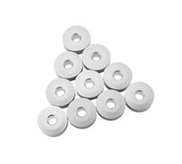 canillas maquina coser 10 unids/lote bobina for Máquina De Coser Industrial máquina de coser aluminio para MáQuinas de Coser Industriales(Light Grey)