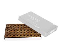 Canillas para Máquina de Coser, Aluminio Amarillo, 100 Piezas - Repuestos Duraderos para Costura Precisa y Fácil Instalación en Todo Tipo de Máquinas (Bronce)