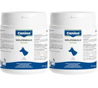 Canina Polvo de Cal para Cachorros, 300 g (Paquete de 2)