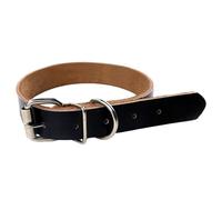 Canine Neckband - Rolled Hides Strap, Quick Release Clasp, 18inch Handmade Fashion Pet Gear | Puppy Adult Oversize Fit Security Band, Outdoor Walking Control Leashes Alternative
