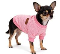 Canine Winterwear - Puppy Fleece Sweater Outfit for Small Medium Dogs Warm Clothing for Cold Weather Walking Running Camping Wedding Shopping Travel Use Autumn Winter Outdoor Comfort Pet Apparel