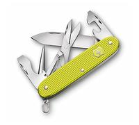 Canivete Victorinox Pioneer X Alox, 9 funciones, edición limitada 2023, Cor: amarillo eléctrico