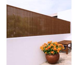 Cañizo PVC Doble Cara 20 mm Marron