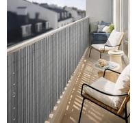 CAÑIZO PVC DOBLE CARA SURFCANE 20 MM ANTRACITA NORTENE 1X3 M