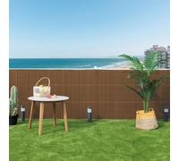 Cañizo PVC Essential recycane Doble Cara 20mm Marron