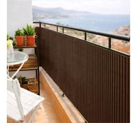 CAÑIZO PVC SIMPLE CARA PLASTICANE MARRÓN NORTENE 1,5X3 M