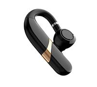Canjerusof Auricular de Bluetooth sin Hilos del Auricular en la Oreja los Auriculares de Manos Libres Negocio X9 Auriculares con micrófono Control de Voz Auricular Negro