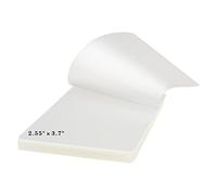 CANLENPK Bolsas de Laminado Térmico de 6,6x9,5 cm, Grosor de 4mil para Tarjetas de 6 x 8,9 cm, Hojas Laminadoras Plástico, Papel Fotográfico, Tarjetas Visita Bolsillos Laminadores (100 unidades)