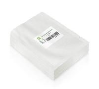 CANLENPK Bolsas Selladoras Vacío 15x20 CM/6x8 Pulgadas,Bolsa Almacenamiento Alimentos Precortada, Hervir Vapor, Congelar, Calor, Bolsas Sellables Grado Comercial Bolsa Gofrada Envasado(100 Unidades)