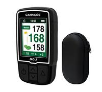 Canmore HG200 Golf GPS portátil y Estuche - Pantalla a Todo Color con más de 41.000 Datos Esenciales del Campo de Golf y Hoja de puntuación - Resistente al Agua, Negro