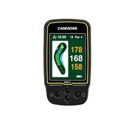 CANMORE HG500 Golf GPS - Pantalla a Color Extra Grande fácil de Leer, Mapa de Campo precargado de 41.000 Campos en Todo el Mundo, Forma del Verde y la Calle (Negro)