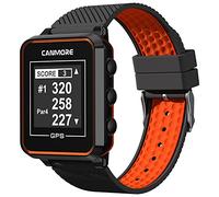 CANMORE TW356 Reloj GPS de Golf para Hombres y Mujeres, actualización de más de 41.000 Campos precargados en Todo el Mundo, un Accesorio de Golf Esencial y Ligero para golfistas - Naranja