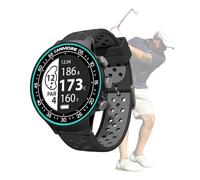 CANMORE TW411 - Reloj GPS de golf con rastreador de fitness, más de 41,000 cursos mundiales precargados, chip IC mejorado, turquesa