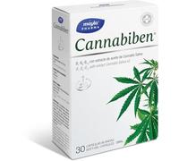 CANNABIBEN ® Cápsulas | Con Aceite de Cáñamo + Canela + Vitaminas B1, B6, B12, D y E | 1 toma al día