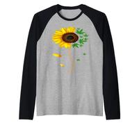 Canna e Girasol de Alto Mantenimiento Eres mi Camiseta Manga Raglan