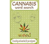 cannabis word search: "60 Puzzles for the High-Minded. Fun Cannabis Word Searches for Adults"
