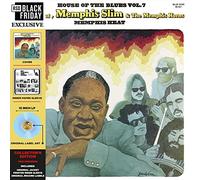 Canned Heat & Memphis Slim - Memphis Heat LP 30cm Bleu Transparent [Vinilo]