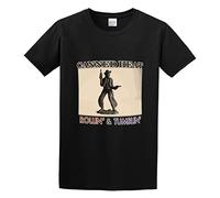 Canned Heat Rolling and Tumbling Men's T-Shirt Unisex Black Cotton Print tee Shirts S
