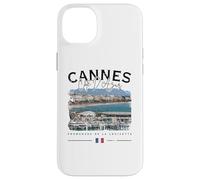 Cannes Costa Azul Croisette Riviera Francesa Bandera Francia Carcasa para iPhone 14 Plus